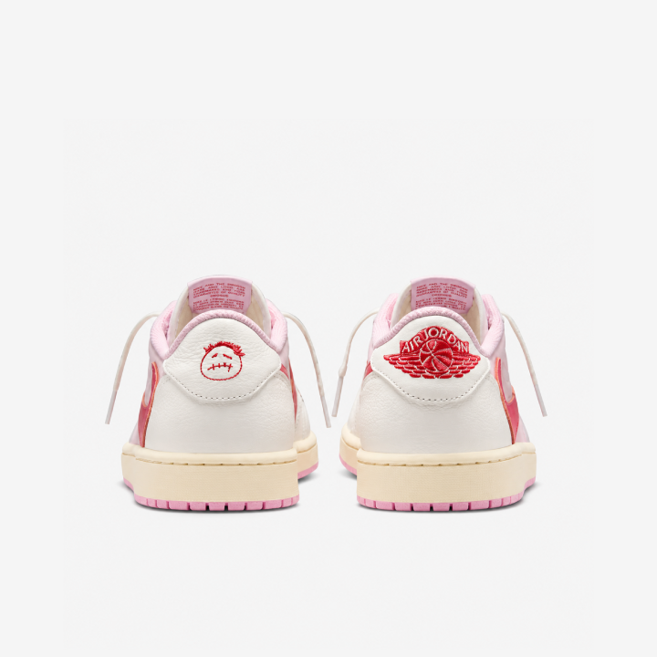 Jordan 1 Retro Low OG SP Travis Scott Sail Tropical Pink